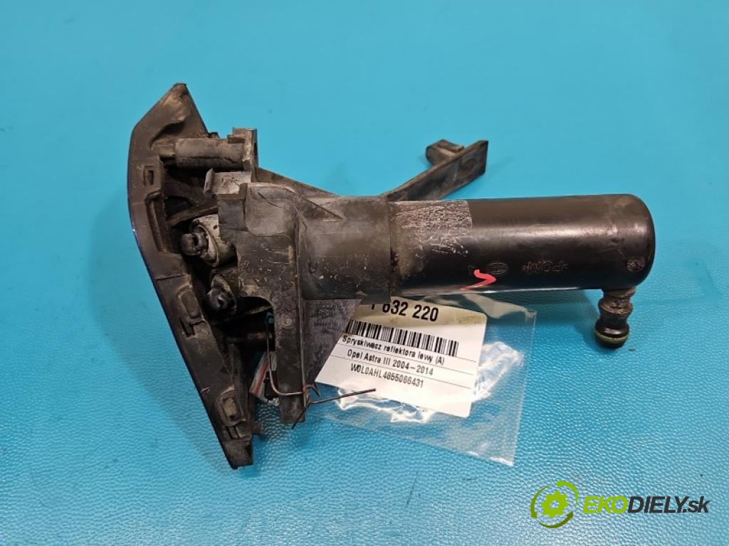 Opel Astra III 2004-2014 1.9 cdti 150 hp manual 110 kW 1910 cm3 5- ostřikovač reflektor: levý 13118173 (Motorek ostřikovačů)