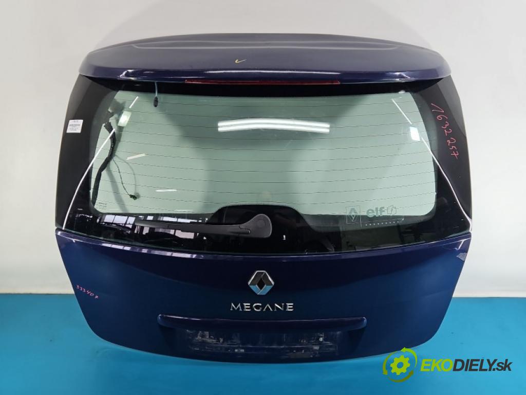 Renault Megane II 2003-2008 1.6 16V 111KM manual 82 kW 1598 cm3 5- zadna kufor  (Kapota zadná (kufor))