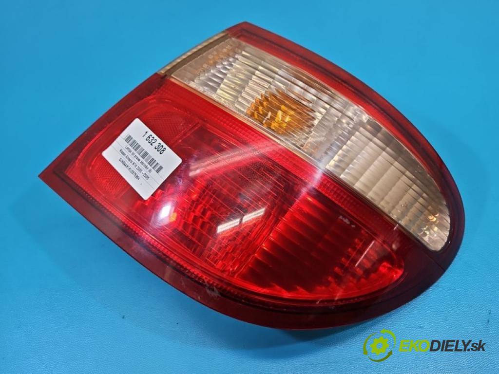Nissan Almera N16 2000-2006 1.5 16V 98 hp manual 72 kW 1497 cm3 4- světlo zadní pravé blatník: