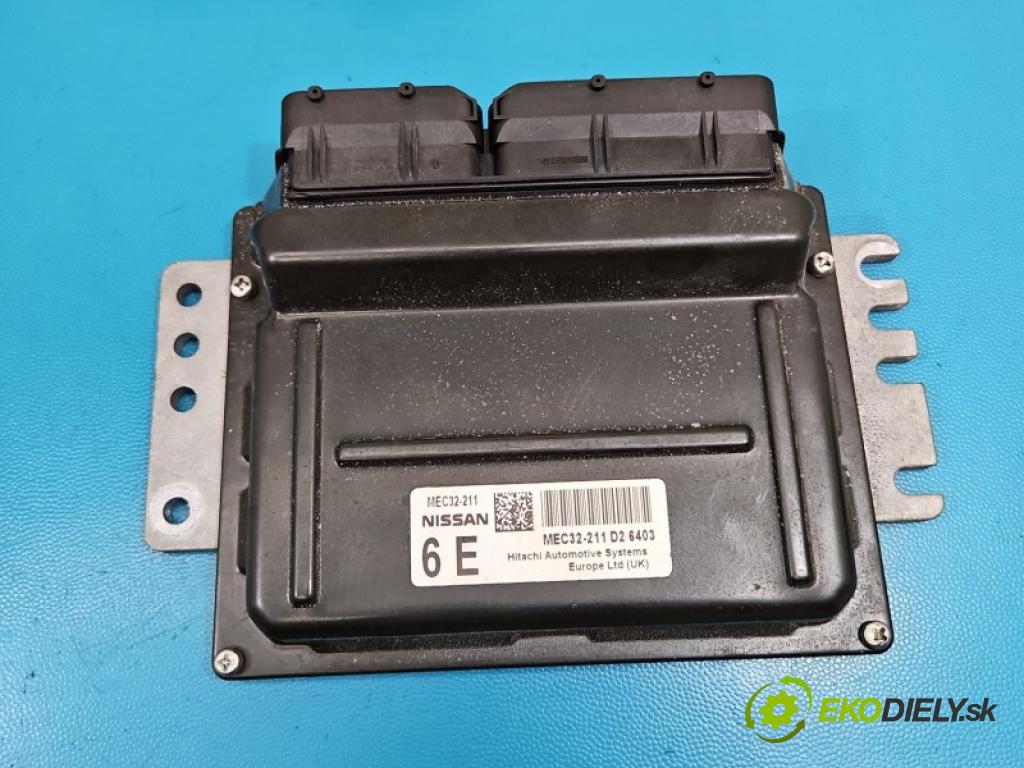 Nissan Almera N16 2000-2006 1.5 16V 98 HP manual 72 kW 1497 cm3 4- riadiaca jednotka motora MEC32-211