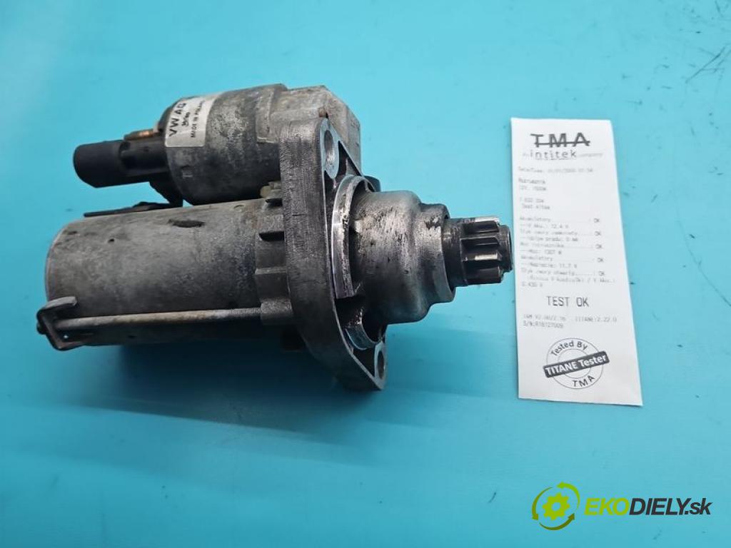 Seat Altea 2.0 TFSI 200 hp manual 147 kW 1984 cm3 5- startér: D6GS14 (Startér)