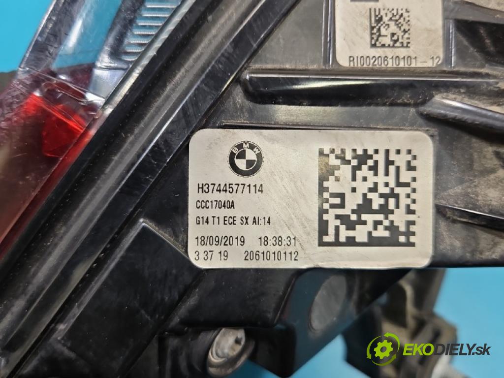 Bmw 8 G15 2018-2026 3.0 R6 340KM: automatic 250 kW 2998 cm3 4- svetlo / reflektor zadné ľavé blatník 3744577114