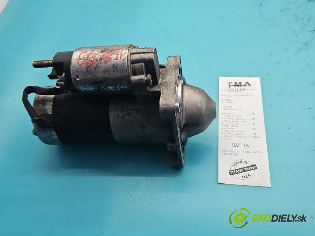 Opel Astra III 2004-2014 1.9 cdti 150 hp manual 110 kW 1910 cm3 5- startér:  (Startér)