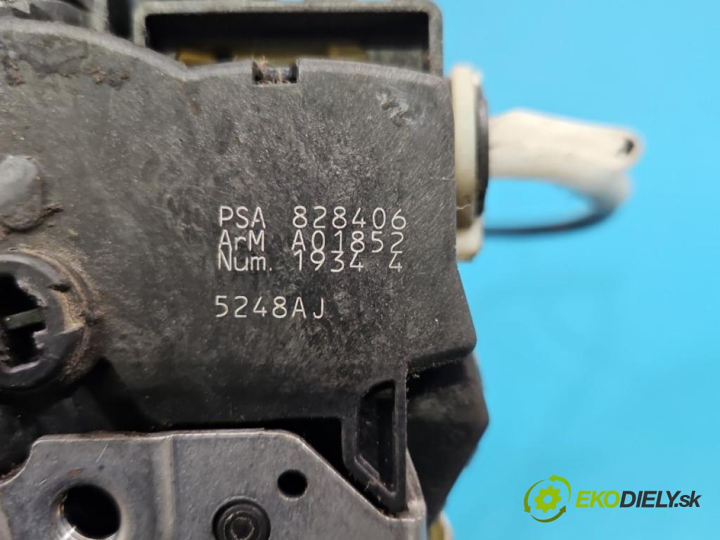 Citroen Berlingo II 2008-2018 1.6 hdi 90 HP manual 66 kW 1560 cm3 5- zámok predné ľavý 828406