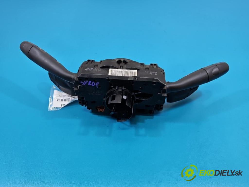 Citroen Berlingo II 2008-2018 1.6 hdi 90 HP manual 66 kW 1560 cm3 5- prepínač komplex: 96662458XT (Prepínacie páčky pod volantom)