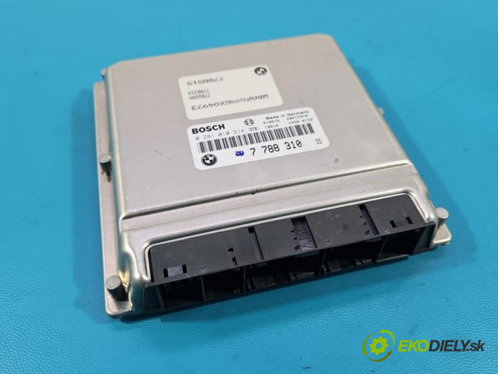 Bmw 5 E39 1996-2003 2.5d 163 HP automatic 120 kW 2497 cm3 5- riadiaca jednotka motora 0281010314