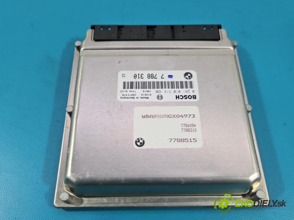 Bmw 5 E39 1996-2003 2.5d 163 HP automatic 120 kW 2497 cm3 5- riadiaca jednotka motora 0281010314