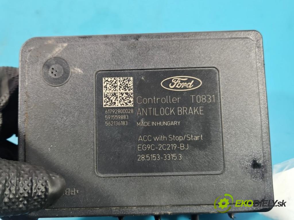Ford Mondeo Mk5 2014-2022 2.0 tdci 150 HP manual 110.3 kW 1997 cm3 5- čerpadlo abs EG9C-2C405-EK (Pumpa ABS)