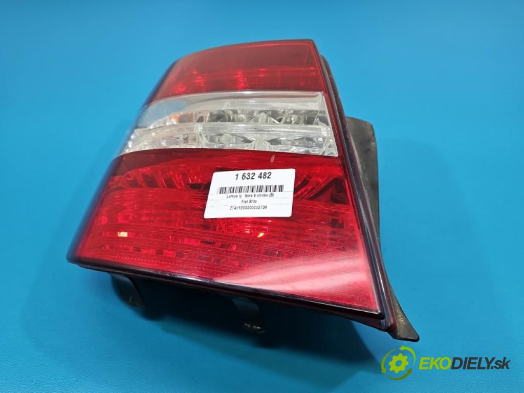 Fiat Stilo 1.9 jtd 116 hp manual 85 kW 1910 cm3 5- světlo zadní levé blatník: 46758988