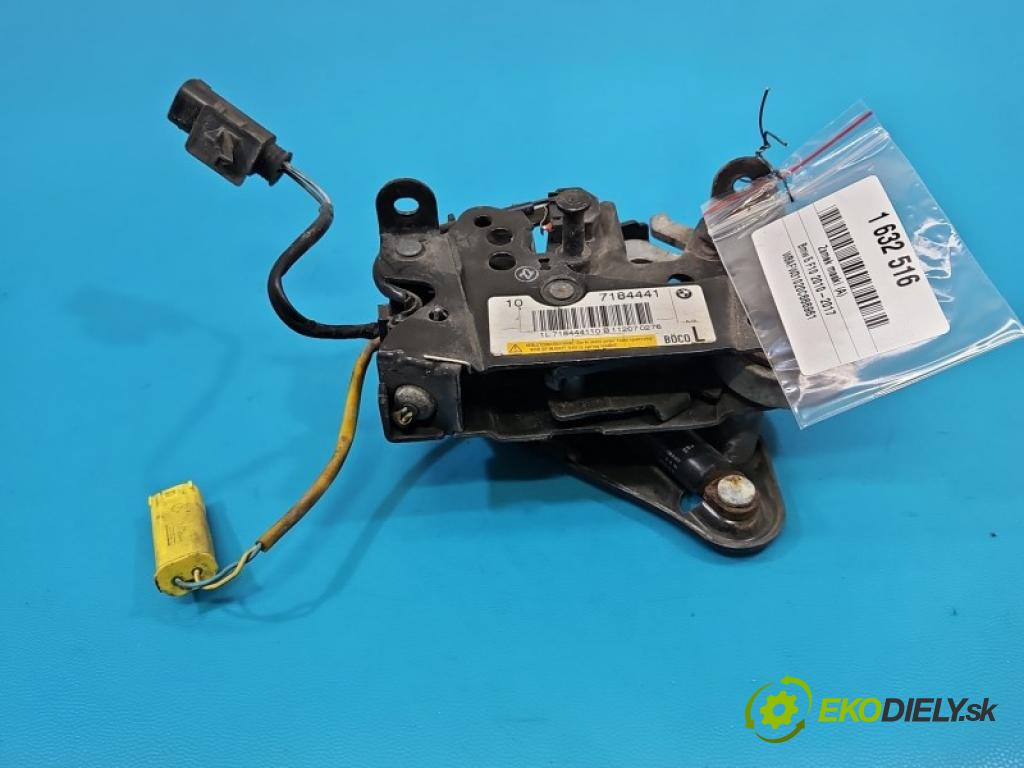 Bmw 5 F10 2010-2017 3.0d 204 HP manual 150 kW 2993 cm3 4- zámok kapoty 7184441