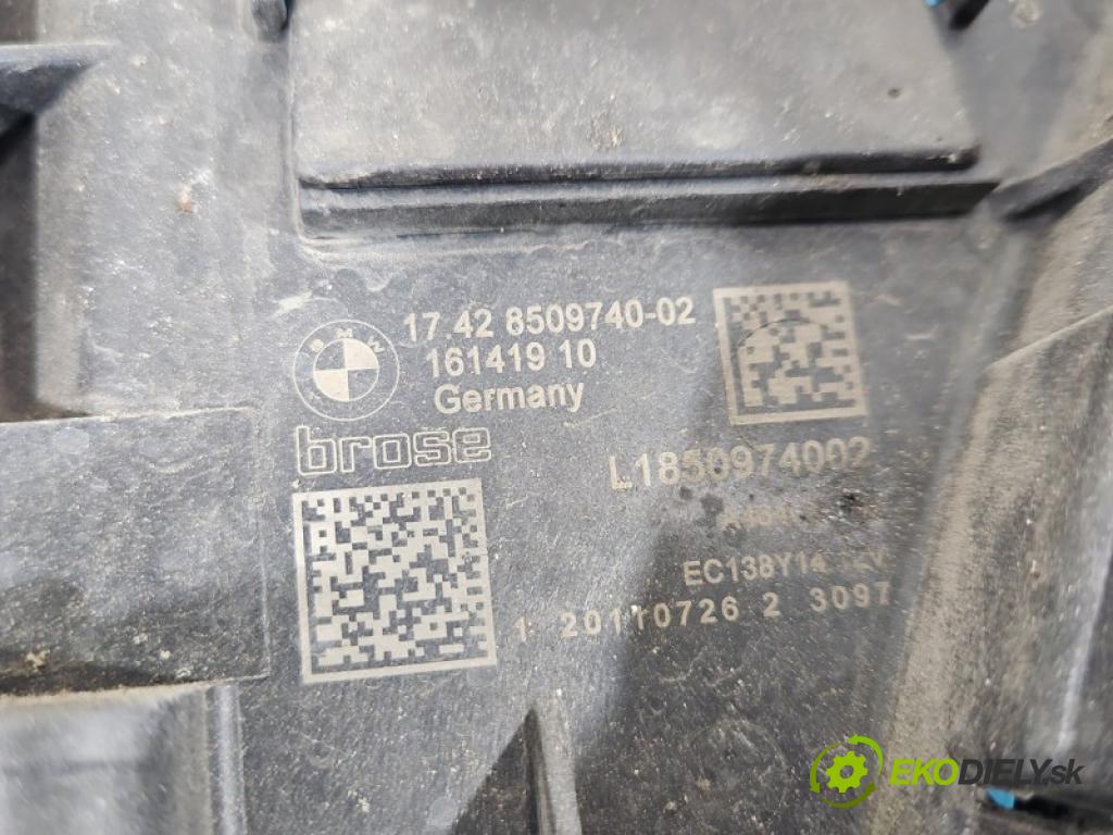 Bmw 5 F10 2010-2017 3.0d 204 hp manual 150 kW 2993 cm3 4- ventilátor chladič 7575682