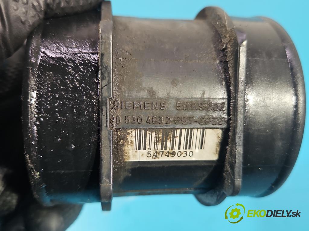 Opel Astra II 1998-2009 2.0 16V 136 HP manual 100 kW 1998 cm3 5- průtokoměr: 90530463 (Váha vzduchu)
