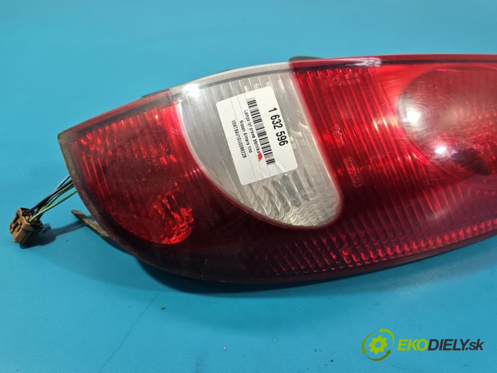 Nissan Almera tino 1.8 16V 114 HP manual 84 kW 1769 cm3 5- svetlo / reflektor zadné pravé blatník