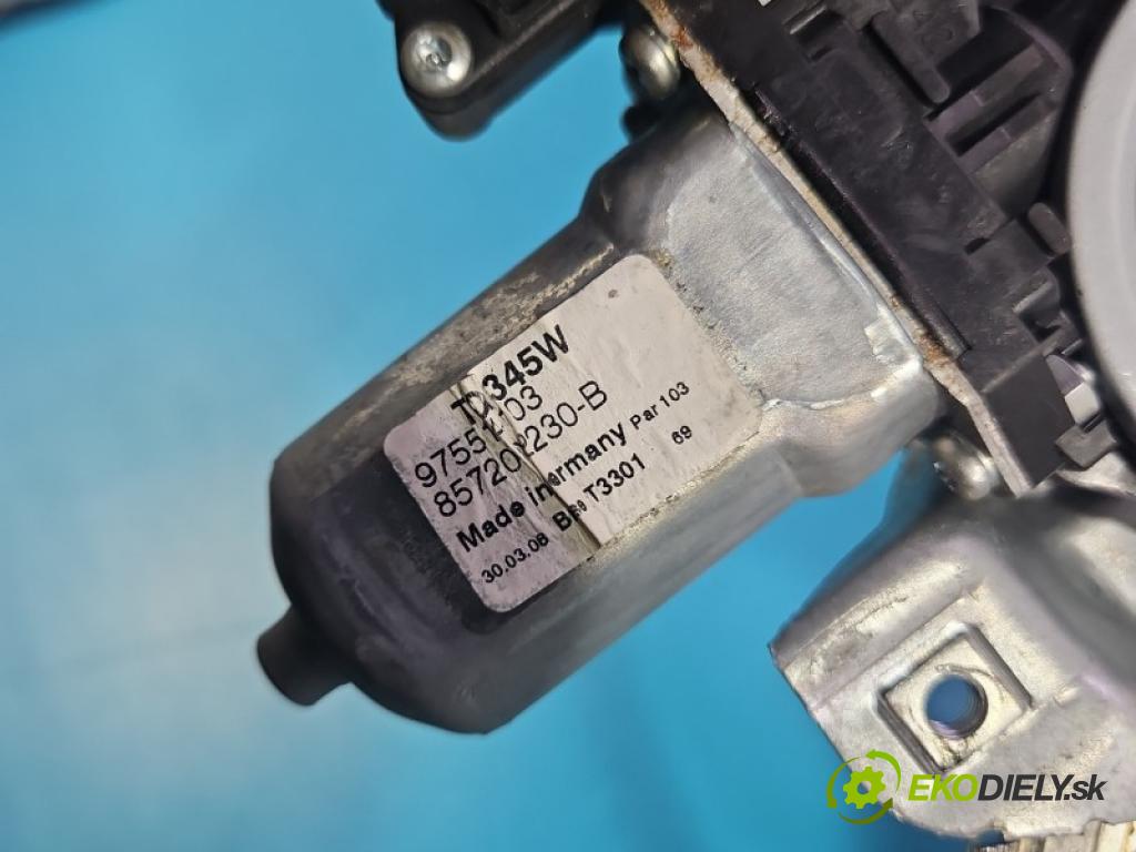Toyota Auris I 2006-2013 1.4 vvti 97KM manual 71 kW 1398 cm3 5- mechanizmus okna predné ľavý 85702-02020