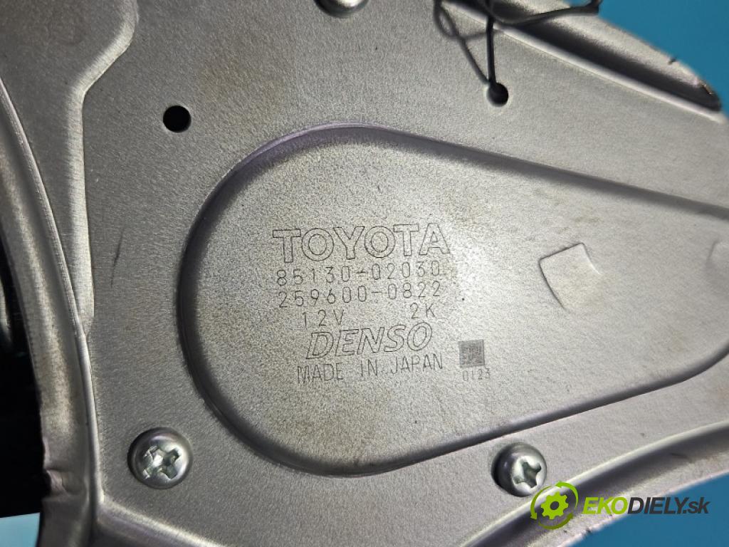 Toyota Auris I 2006-2013 1.4 vvti 97KM manual 71 kW 1398 cm3 5- motor stieračov zadné 85130-02030