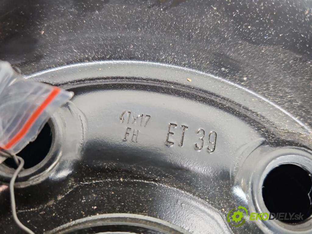 Toyota Auris I 2006-2013 1.4 vvti 97KM manual 71 kW 1398 cm3 5- kolo náhradní 17"
