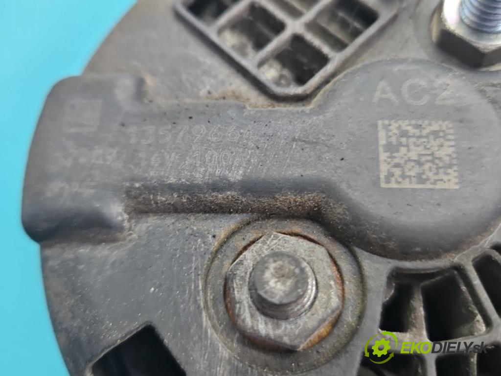Chevrolet Aveo T300 2011-2014 1.2 16V A12XER: 86 hp manual 63 kW 1229 cm3 5- Alternator 13579664 (Alternátor)