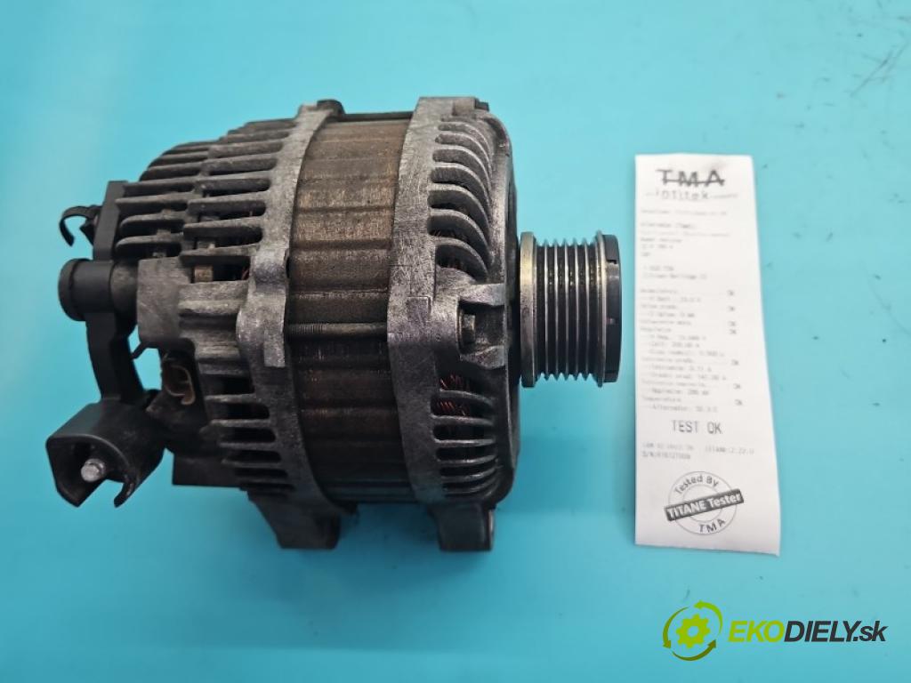 Citroen Berlingo II 2008-2018 1.6 hdi 90 hp manual 66 kW 1560 cm3 5- Alternator 9654752880 (Alternátor)