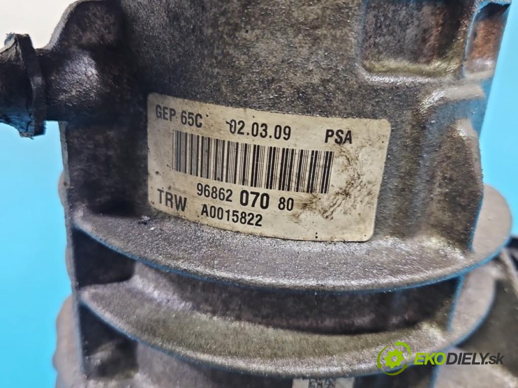 Citroen Berlingo II 2008-2018 1.6 hdi 90 HP manual 66 kW 1560 cm3 5- čerpadlo posilovač 9686207080 (Servočerpadlo)