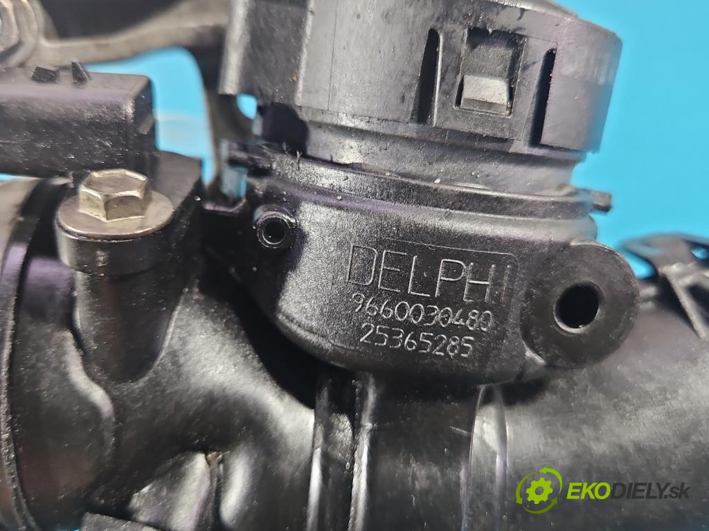 Citroen Berlingo II 2008-2018 1.6 hdi 90 HP manual 66 kW 1560 cm3 5- klapka 9660030480 (Škrtiaca klapka)