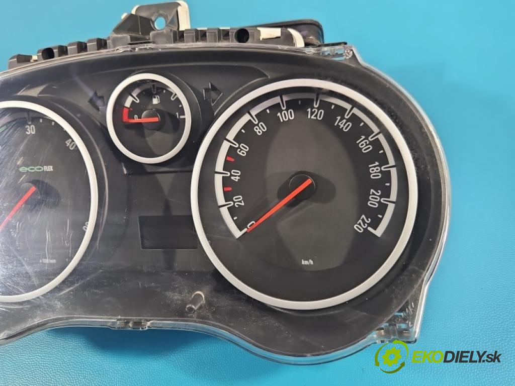Opel Corsa D 2006-2014 1.3 cdti 75 hp manual 55 kW 1248 cm3 3- Přístrojová deska P0013281899 (Přístrojová deska)