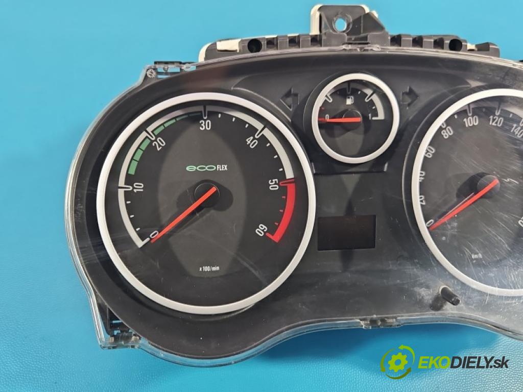 Opel Corsa D 2006-2014 1.3 cdti 75 hp manual 55 kW 1248 cm3 3- Přístrojová deska P0013281899 (Přístrojová deska)