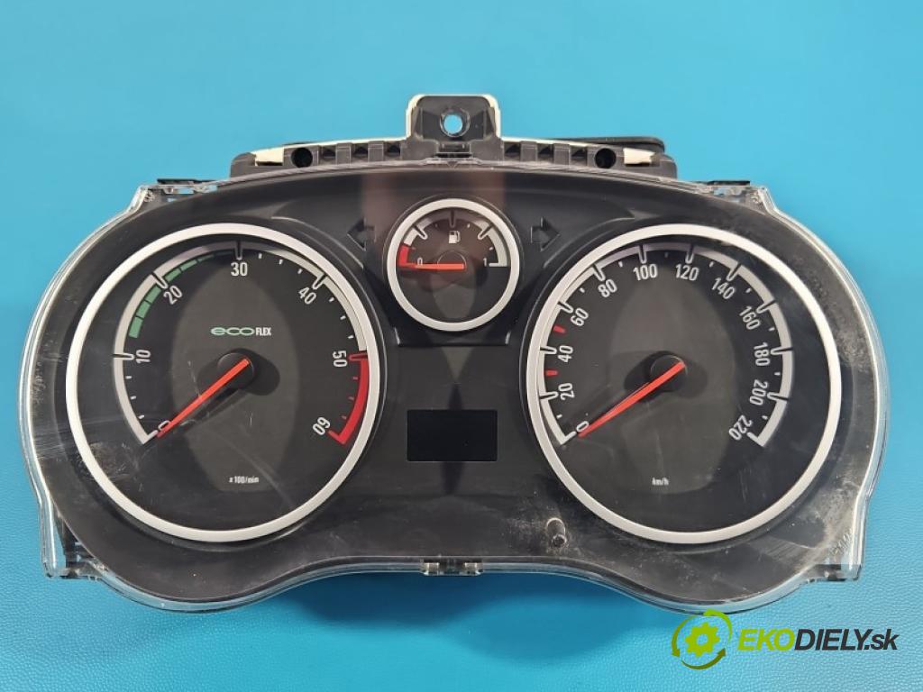 Opel Corsa D 2006-2014 1.3 cdti 75 hp manual 55 kW 1248 cm3 3- Přístrojová deska P0013281899 (Přístrojová deska)