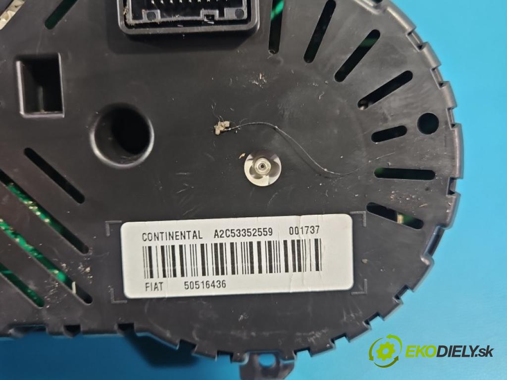 Alfa romeo Mito 2008-2018 1.4 T 955A2000 135 hp manual 99 kW 1368 cm3 3- Přístrojová deska 50516436 (Přístrojová deska)