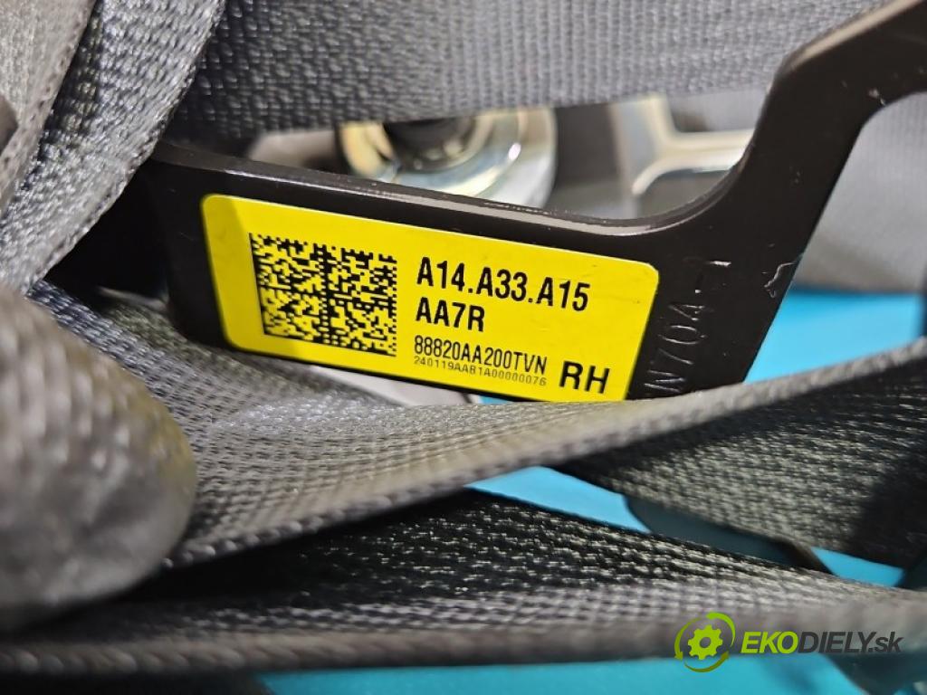 Hyundai Elantra VII 2020- 1.6 16V manual 90.2 kW 1598 cm3 4- stěna bezpečnost přední pravý 88820-AA20TVN