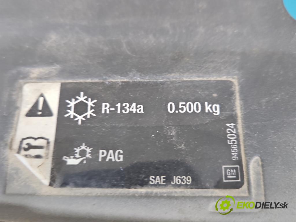 Chevrolet Aveo T300 2011-2014 1.2 16V A12XER: 86 HP manual 63 kW 1229 cm3 5- kryt plast 96694780
