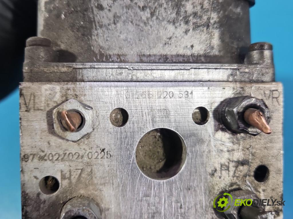 Opel Astra II 1998-2009 2.0 16V 136 HP manual 100 kW 1998 cm3 5- čerpadlo abs 0265220531 (Pumpa ABS)
