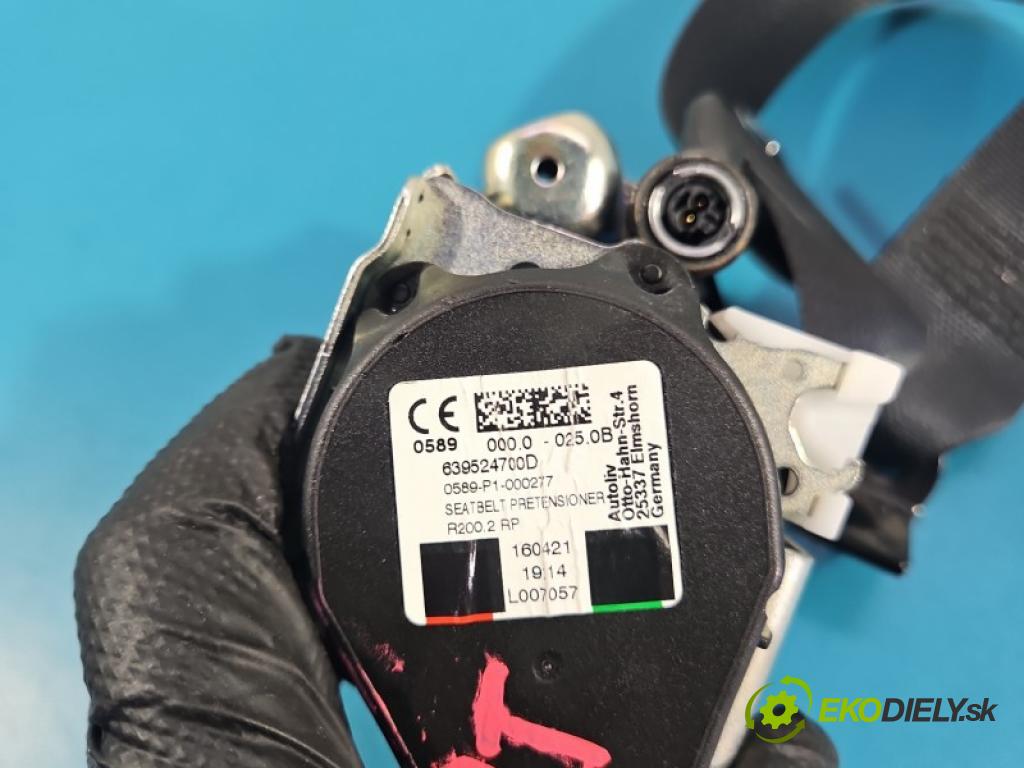 Renault Captur II 2019- 1.3 140 hp manual 103 kW 1332 cm3 5- stěna bezpečnost zadní levý 888408263R