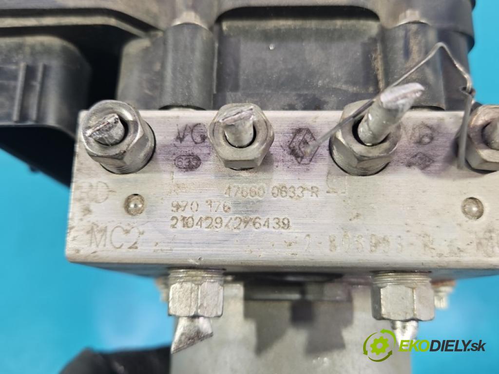 Renault Captur II 2019- 1.3 140 HP manual 103 kW 1332 cm3 5- čerpadlo abs 0265956740 (Pumpa ABS)