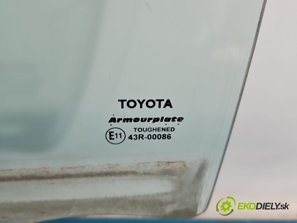 Toyota Corolla E15 2007-2014 1.6 vvti 132 HP manual 97 kW 1598 cm3 4- sklo dvere zadné ľavé