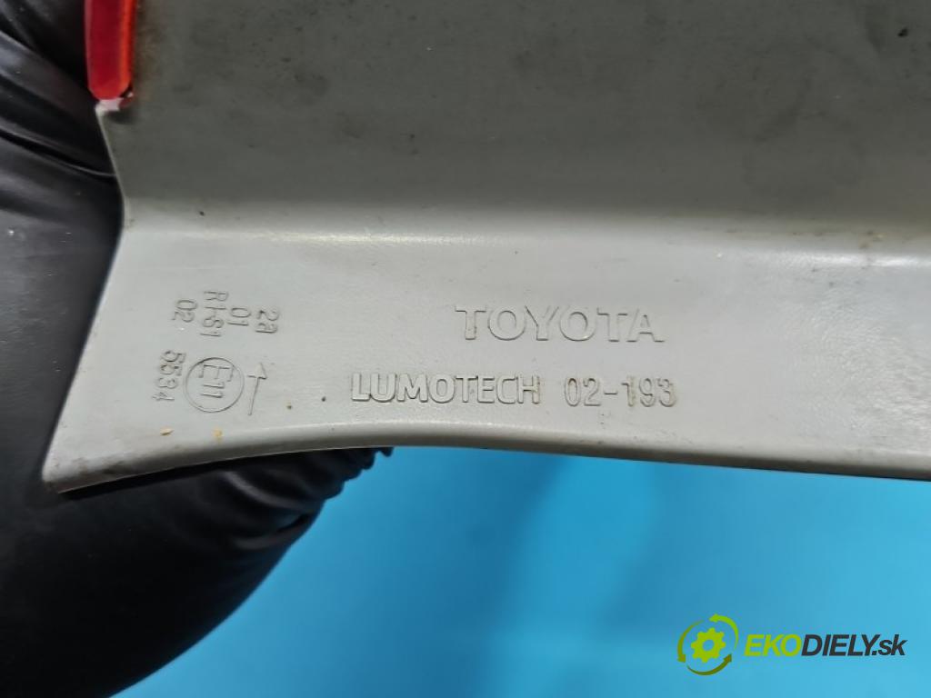 Toyota Corolla E15 2007-2014 1.6 vvti 132  HP manual 97 kW 1598 cm3 4- svetlo / reflektor zadné ľavé blatník