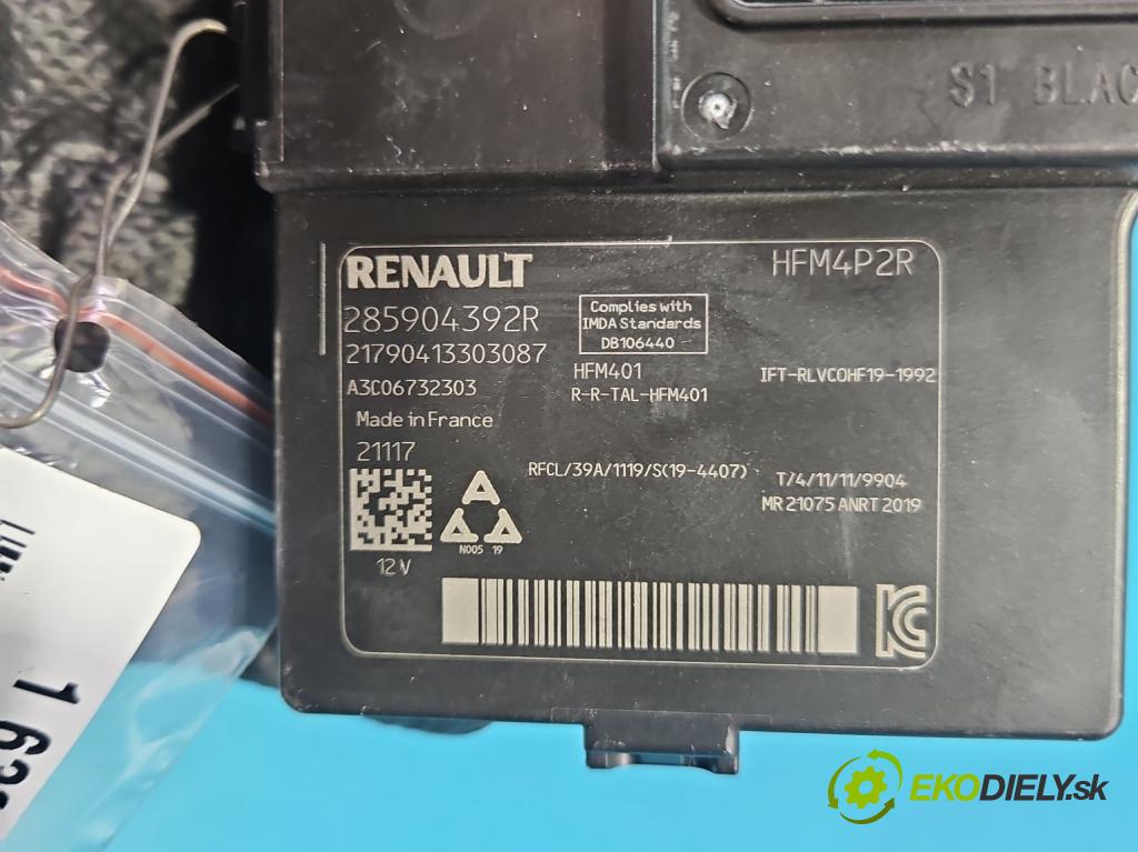 Renault Captur II 2019- 1.3 140 HP manual 103 kW 1332 cm3 5- riadiaca jednotka ostatné 285904392R