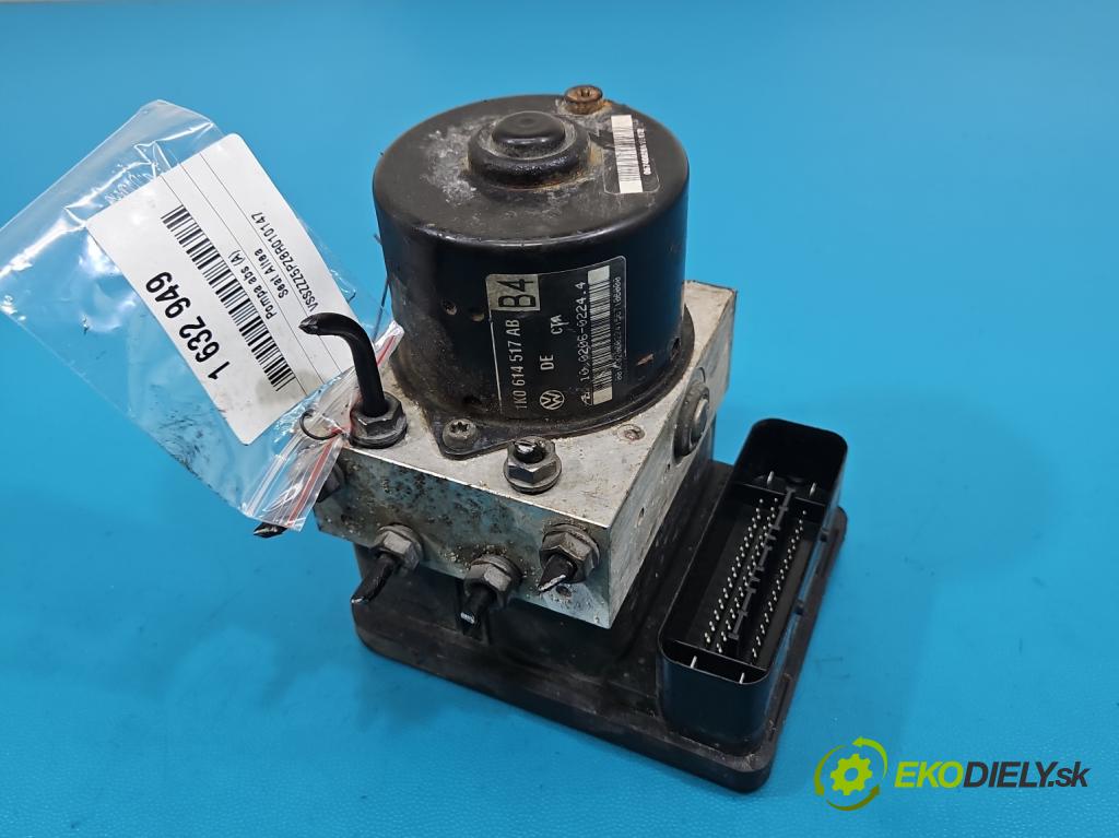 Seat Altea 2.0 TFSI 200 hp manual 147 kW 1984 cm3 5- čerpadlo abs 1K0614517AB (Pumpa ABS)