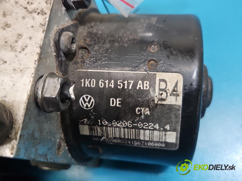 Seat Altea 2.0 TFSI 200 hp manual 147 kW 1984 cm3 5- čerpadlo abs 1K0614517AB (Pumpa ABS)