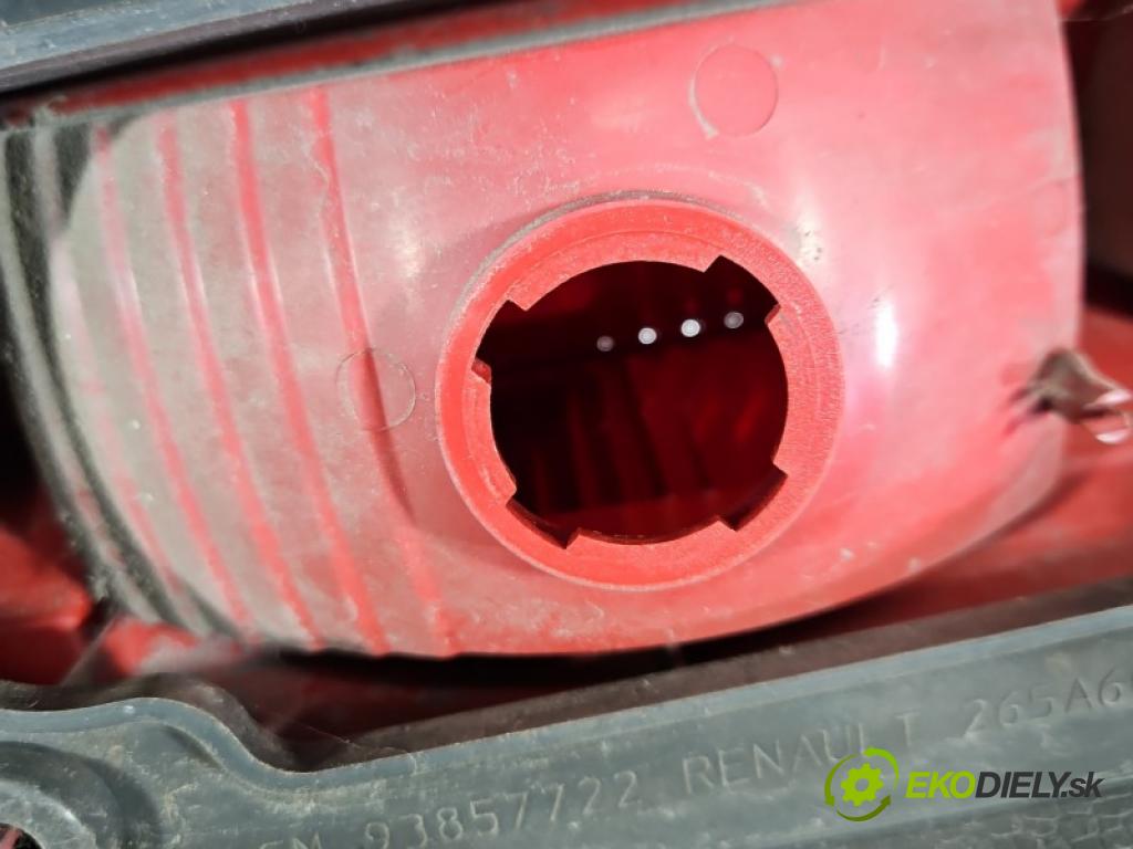 Nissan Primastar 2001-2014 2.0 dci 90 HP manual 66 kW 1995 cm3 5- svetlo / reflektor zadné pravé blatník 93854432