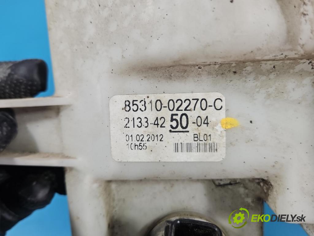 Toyota Corolla E15 2007-2014 1.6 vvti 132 HP manual 97 kW 1598 cm3 4- nádržka tekutina: ostrekovačov 85310-02270