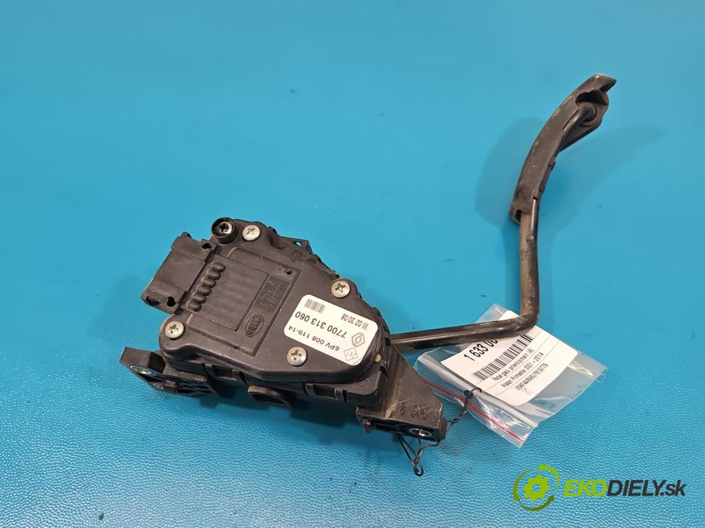 Nissan Primastar 2001-2014 2.0 dci 90 hp manual 66 kW 1995 cm3 5- pedal plyn: potenciometr: 7700313060