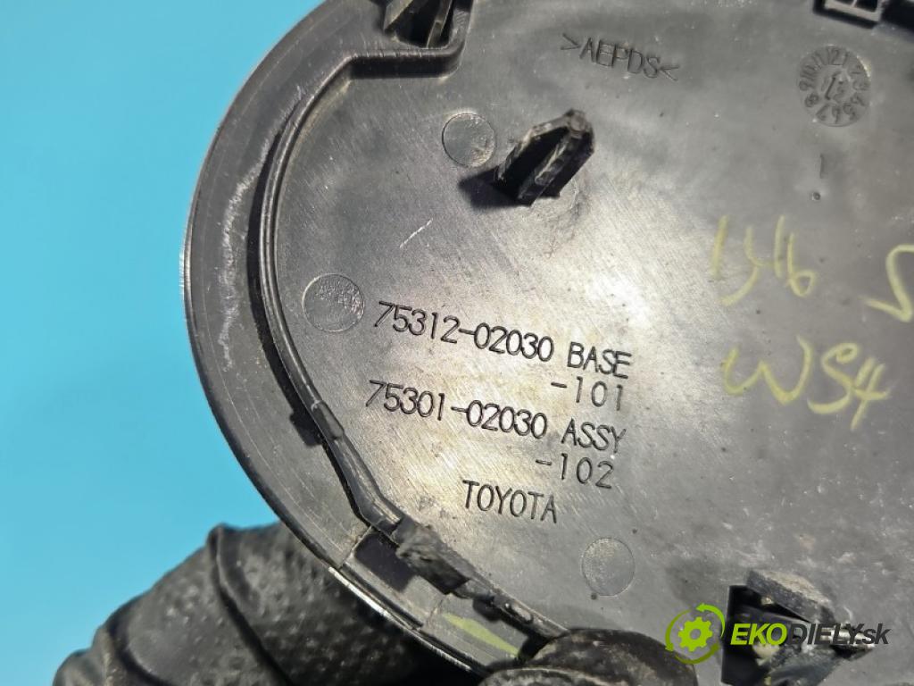 Toyota Corolla E15 2007-2014 1.6 vvti 132 HP manual 97 kW 1598 cm3 4- miežka 75312-02030