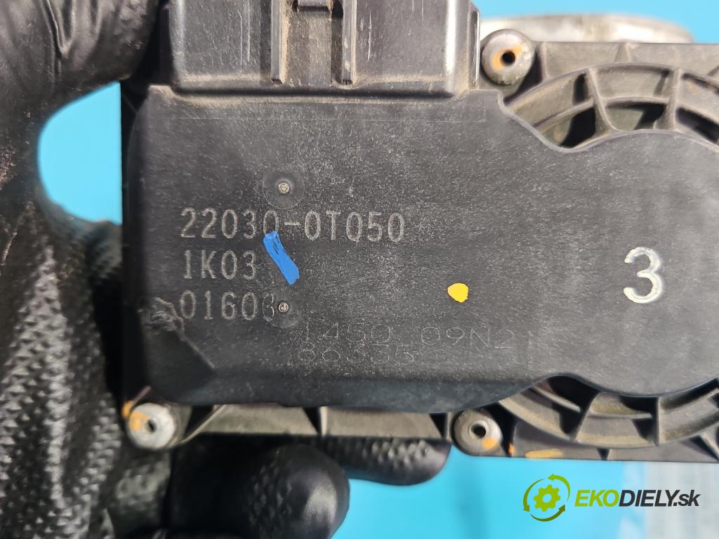 Toyota Corolla E15 2007-2014 1.6 vvti 132  HP manual 97 kW 1598 cm3 4- klapka 22030-0T050 (Škrtiaca klapka)