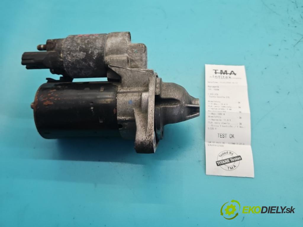 Toyota Corolla E15 2007-2014 1.6 vvti 132 hp manual 97 kW 1598 cm3 4- startér:  (Startér)