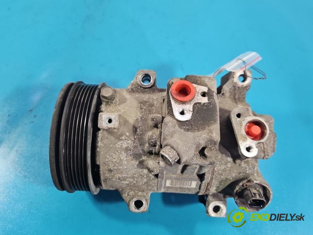 Toyota Corolla E15 2007-2014 1.6 vvti 132 hp manual 97 kW 1598 cm3 4- Kompresor: klíma 447260-1496 (Kompresor klimatizace)