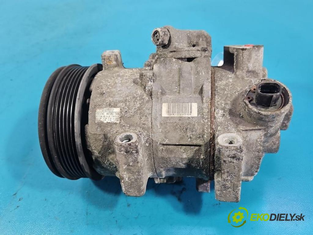 Toyota Corolla E15 2007-2014 1.6 vvti 132 hp manual 97 kW 1598 cm3 4- Kompresor: klíma 447260-1496 (Kompresor klimatizace)