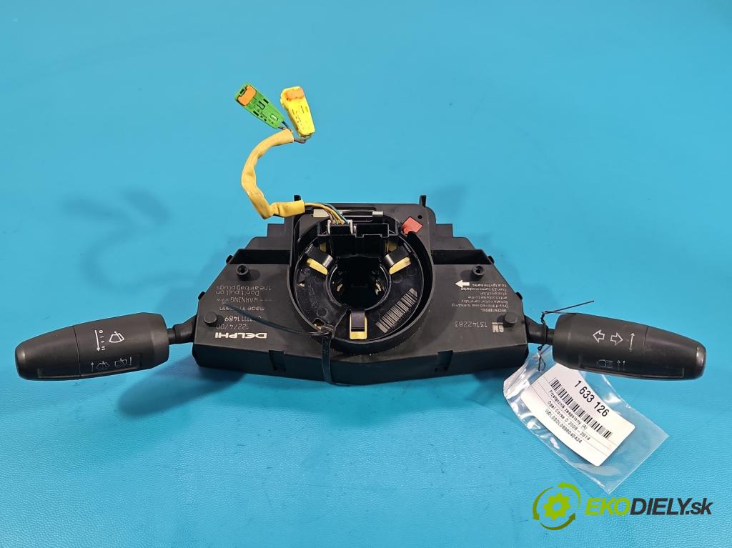 Opel Corsa D 2006-2014 1.3 cdti 75 HP manual 55 kW 1248 cm3 3- prepínač komplex: 13142283 (Prepínacie páčky pod volantom)