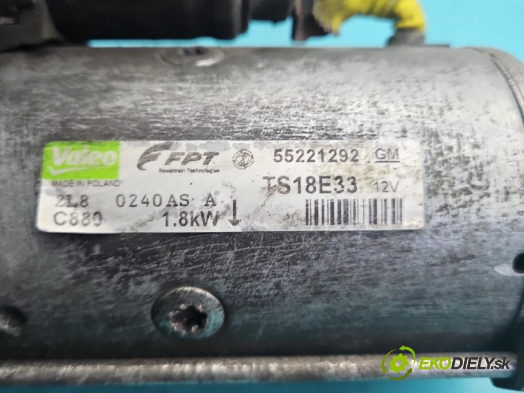 Opel Corsa D 2006-2014 1.3 cdti 75 hp manual 55 kW 1248 cm3 3- startér: TS18E33 (Startér)