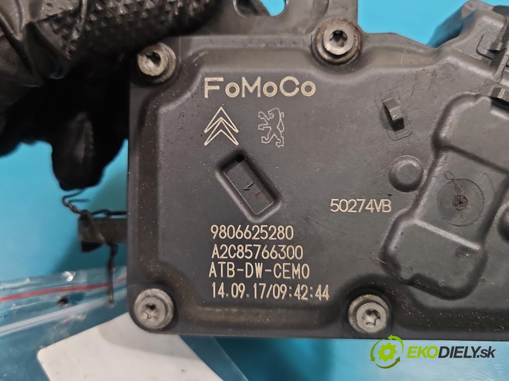 Ford Mondeo Mk5 2014-2022 2.0 tdci 150 HP manual 110.3 kW 1997 cm3 5- klapka 9806625280 (Škrtiaca klapka)