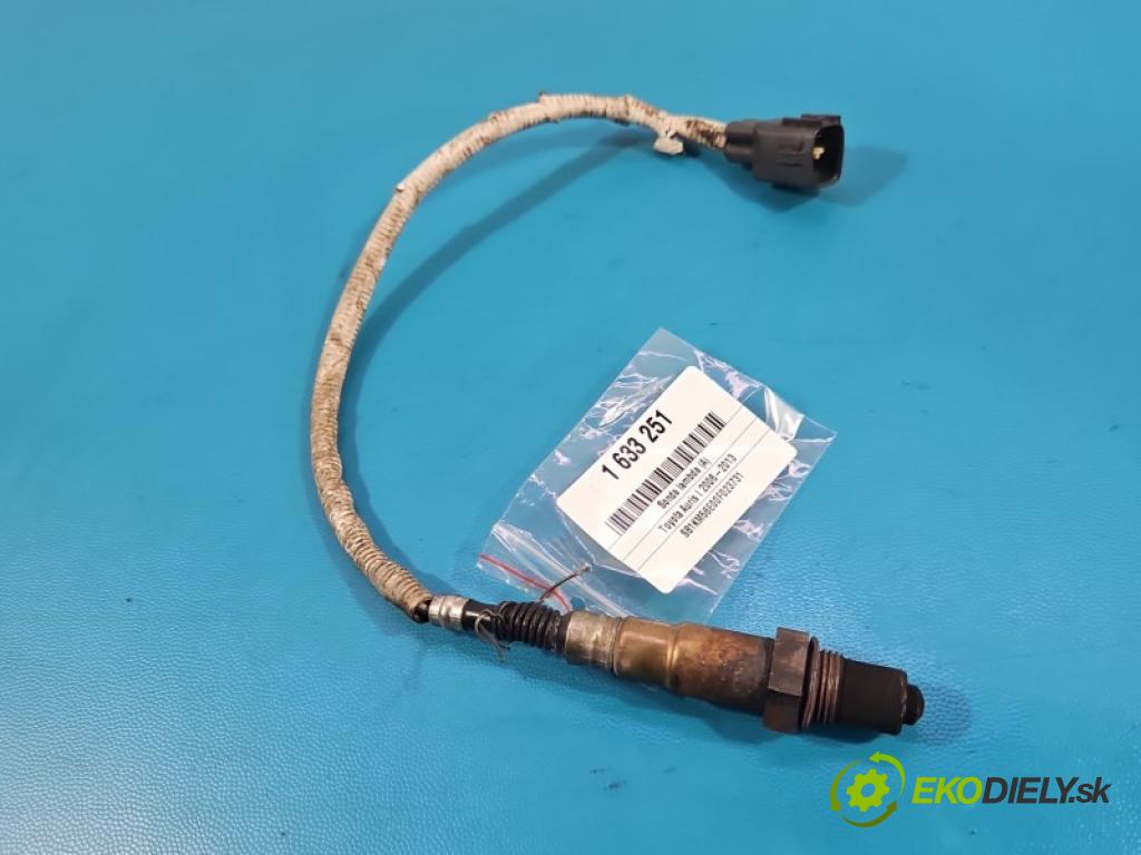 Toyota Auris I 2006-2013 1.4 vvti 97KM manual 71 kW 1398 cm3 5- Sonda lambda 89465-02140 (Lambda sonda)